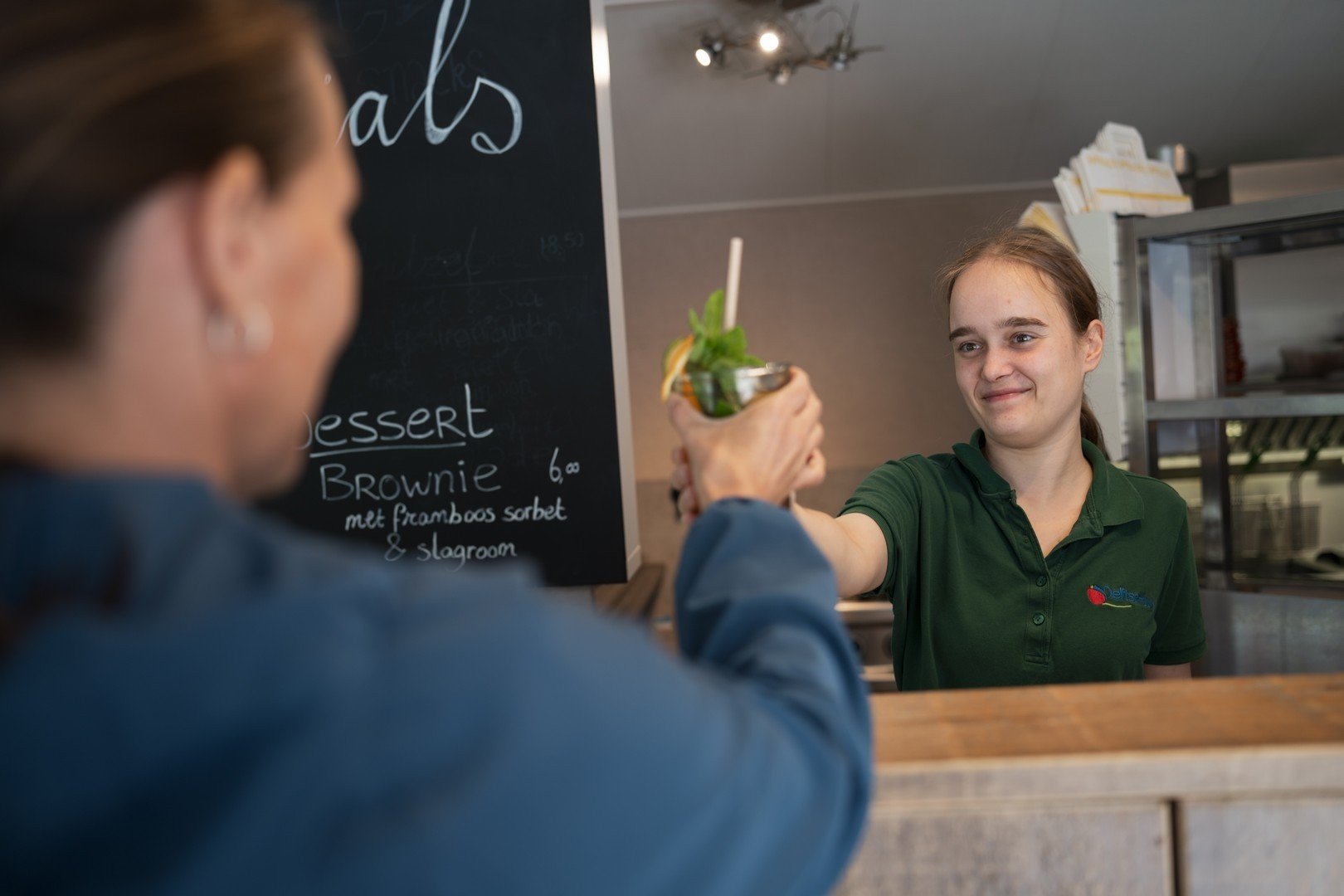 Camping met brasserie delft