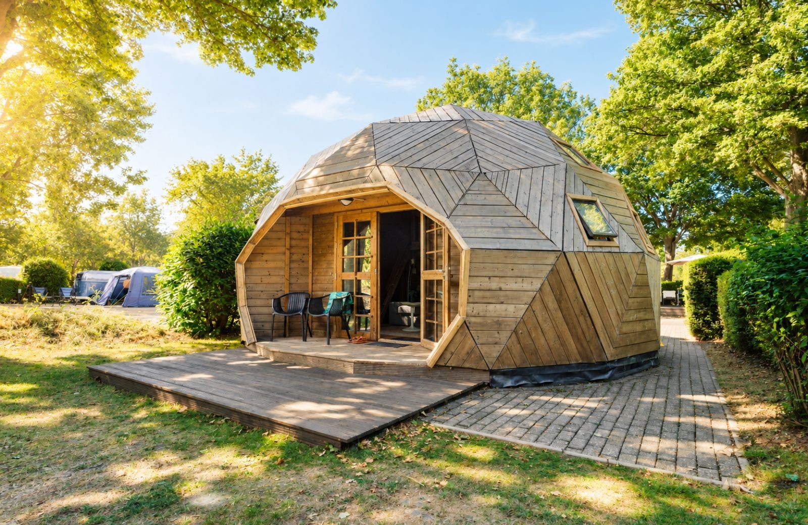 Houten iglo 1