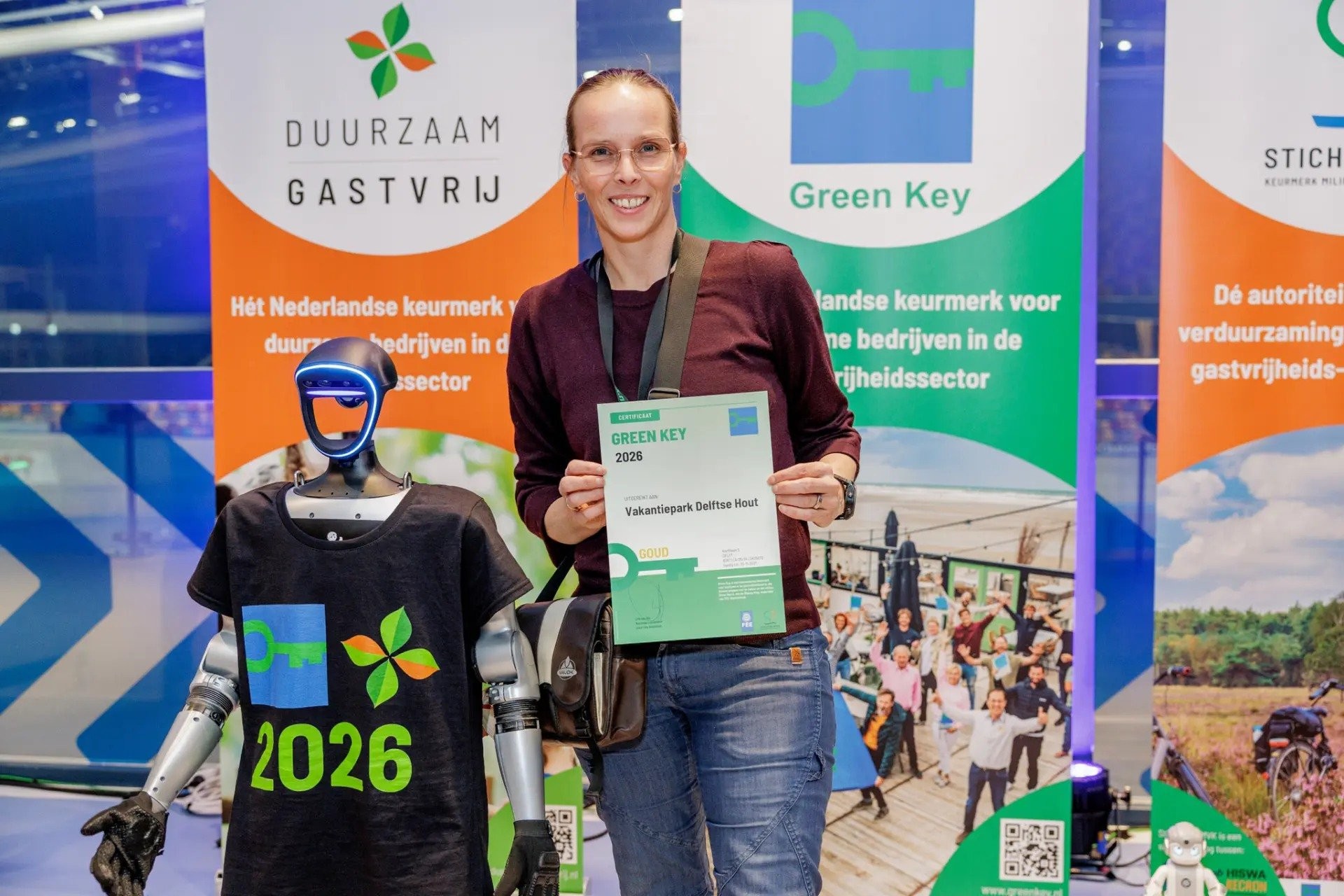 Vakantiepark Delftse Hout receives Green Key Gold certificate once again