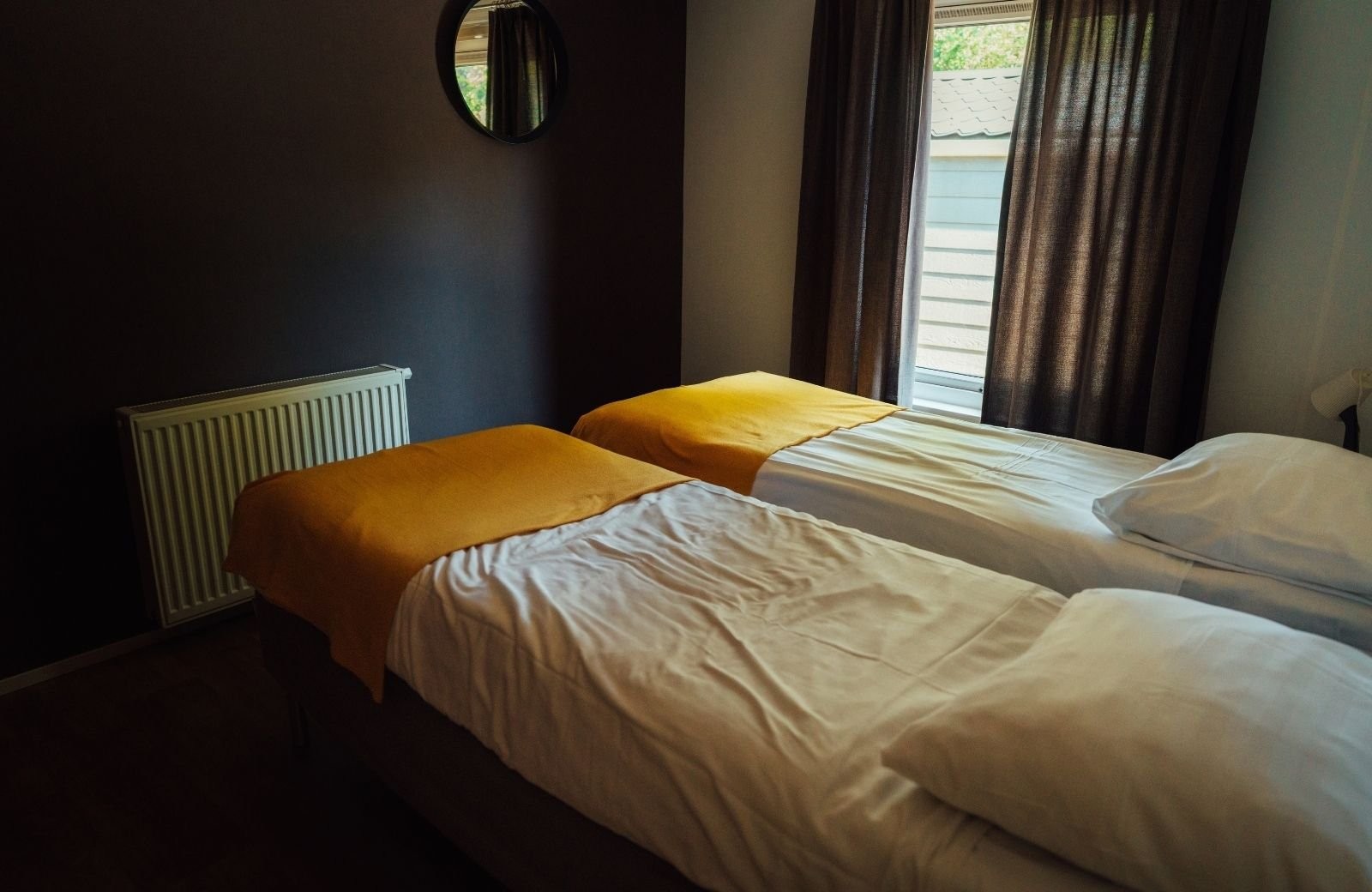 Veranda chalet comfort kamer 2 losse bedden