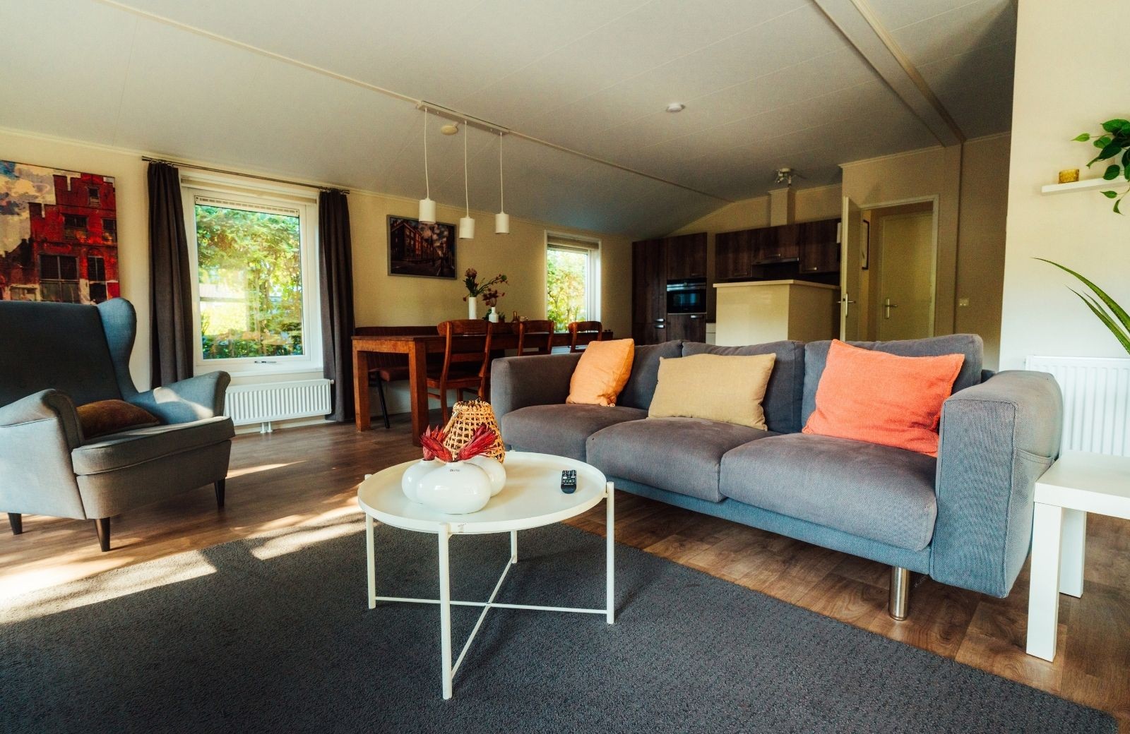 Veranda chalet comfort woonkamer